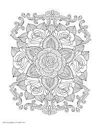 You can print or color them online at 736x1050 rose coloring pages printable free printable rose coloring pages. Roses Adult Coloring Page Coloring Pages Printable Com