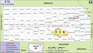 Phone numbers in the 316 area code can be found in 23 cities or locations. 316 Area Code Map Where Is 316 Area Code In Kansas