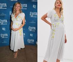 By rebecca lawrence for mailonline. Rachel Riley S Gorgeous Red Carpet Maternity Dress Is An Asos Steal Hello