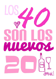 Detalles Y Dulces Para Una Fiesta De Los 40 Postales De Feliz Cumpleanos Cumpleanos 40 Feliz 40 Cumpleanos