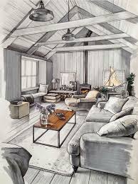 Pin Ot Polzovatelya Pre Amp Na Doske Not Only Architectural Sketches Eskizy Interernyh Dizajnov Konceptualnye Cherty Arhitekturnye Modeli
