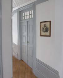 Semi Gloss Most Often Used For Wood Trim And Casings This Sheen Provides Extra Cleanability And Light Refle Painted Interior Doors Mudroom Paint Painting Trim