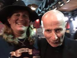 Ozzy with Pete Way and Phil Mogg ...