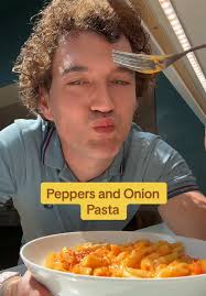 Dairy and Tomato Free Peppers and Onion Pasta Recipe