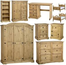 Corona Mexican Pine Bedroom Furniture Dressing Table Bed Wardrobe Drawers Pine Bedroom Furniture Furniture Dressing Table Bedroom Decor Design