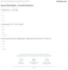 Each card has a different function. Functions And Function Notation Worksheet Answers Promotiontablecovers