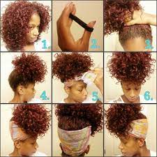 Pineapple Method Put Hair Like This While Sleeping To Preserve Wash And Go Styles Curly Hair Styles Naturally Curly Hair Styles Natural Hair Styles