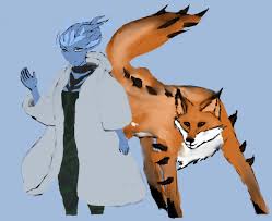 Woodling Frostwind Virago Azazah W Direfox:Whisper by NemeiaHellcross --  Fur Affinity [dot] net