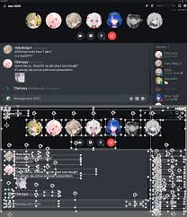 ╭──────── ┆ʚ・bunch of matching pfps! Recreated A Discord Call With Some Of My Pfps On Powerpoint Discordapp