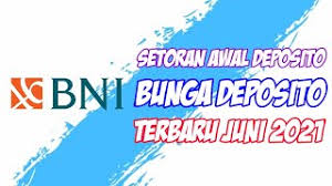 Deposito jadi salah satunya investasi yang paling menjanjikan. Suku Bunga Deposito Bank Bni Juni 2021 Youtube