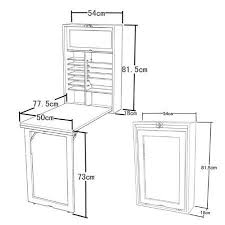 It is made of strong and durable particle board with sturdy metal brackets for support. Wall Mounted Drop Leaf Table Folding Kitchen Dining Solid Wood Table Desk Integrated Shelf With Wall Mounted Folding Table Folding Walls Wall Mounted Table