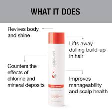 Some shampoos are specially made to help remove chlorine and are a great idea for regular swimmers. Buy Solutions By Great Clips Clarifying Shampoo 10oz Removes Build Up For All Hair Types Online In Vietnam B07tyfwrmr