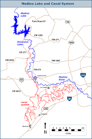 Medina Lake And Canal System