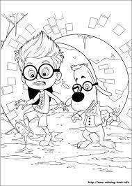 Coloring pages f the dreamworks moive mr. Mr Peabody Sherman Coloring Picture