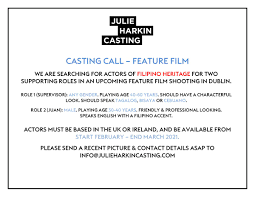 Every open casting call has the potential to be different. Julieharkincasting Jhcasting Twitter