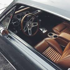 67 Fastback Mustang Fastback Ford Mustang Fastback Car Interior