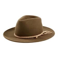 Olive Wool Wide Brim Rancher Hat By World Market Rancher Hat Hats For Men Hat World