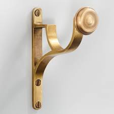 Browse a variety of housewares, furniture and decor. Curtain Pole End Bracket For 50mm Pole Antique Satin Brass Broughtons Lighting Ironmongery
