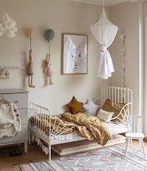 Minnen White Ext Bed With Slatted Bed Base 80x200 Cm Ikea In 2020 Toddler Bedroom Girl Toddler Girl Room Toddler Bedrooms
