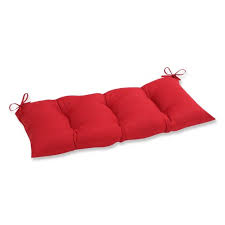 The outdoor living range includes garden loungers and dining sets, companion seats and loveseat benches, hammock and swing waterproof and weather resistant outdoor furniture can bring a touch of the good life with luxury cushions for added comfort. Outdoor Tufted Bench Loveseat Swing Cushion Red Target