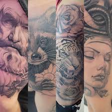 Tattoos by Sean Seger. Message us to book a free consult. #Axysrotary  #Eternalink #AxysVallhalla #AllegoryInk #Kingpintattoosupply  #tattoosbyseger #merakitattoo520 #tattoooftheday #blackandgrey  #tattoooftheday #Blackandgreytattooartist #tattoorealism