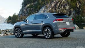 Road noise is nearly nonexistent. 2020 Volkswagen Atlas Cross Sport Sel Premium R Line Color Pure Gray Rear Three Quarter Hd Wallpaper 78