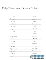 Printable Baby Shower Games Baby Shower Wording Mermaid Baby Shower Theme