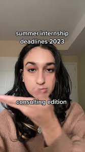 Summer Internship Deadlines 2023: Consulting Edition