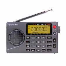 Cc Skywave Ssb Am Fm Shortwave Weather Vhf Aviation And Ssb Bands Portable Travel Radio Short Waves Radio Weather Alerts