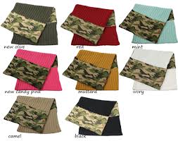 Maybe you would like to learn more about one of these? Cc Knit Scarf With Camouflage