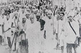 Image result for salt satyagraha (salt march)