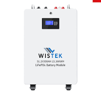 Wall-mounted Battery Home Energy Storage System ESS 51.2V 100Ah 5kWh |  Wistek