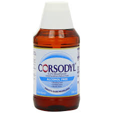 Alcohol free mouthwash might be less irritating or sensitive on the tender parts of the mouth. Corsodyl Alcohol Free Mouthwash 300ml Pharma