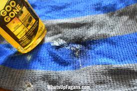 How To Remove Gum From A T Shirt With Goo Gone