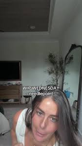 Replying to @Krista Robertson the creation of our needlepoint gallery ...