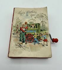 Maybe you would like to learn more about one of these? Antiques Atlas Vintage Happy Birthday Musical Card Circa 1950