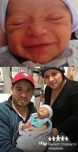 Danilo was treated in our NICU for newborn #jaundice but is all smiles now  that he's headed home with mom, dad and big brother! 🎉