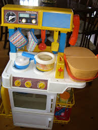 Another Pic Of Hat My Actual Fisher Price Kitchen Set Looked Like From The Stove Oven Side And This Is Before Th Childhood Memories Kids Memories Play Kitchen