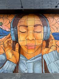 NEW DOWNTOWN MURAL 🎨🧑‍🎨 Have you spotted this new art piece near 4th and  Broad Streets? Known as “The Natures,” this mural rests