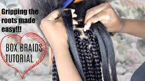 How To Grip The Roots Box Braids Detailed Step By Step Tutorial For Beginners Youtube Box Braids Tutorial Box Braids Styling Braids Step By Step