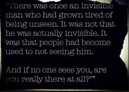 Write About - What Does It Mean To Feel Invisible?