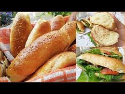 Recette Pains Sandwich Baguettes Facile Cuisine Marocaine Youtube
