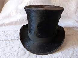 Antique French Beaver Top Hat Black Opera Theater Gibus Etsy French Antiques Steampunk Top Antiques
