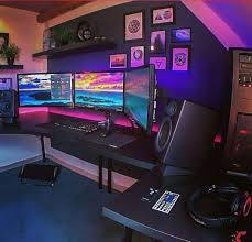 Gaming Setup Wallpapers Wallpaper Cave