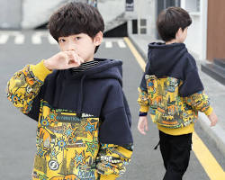 Hình ảnh về Áo len hoodie cho trẻ em