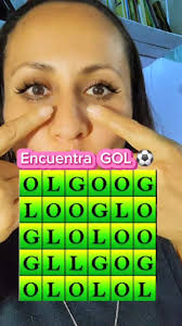 Encuentra la palabra 'Gol' en la sopa de letras