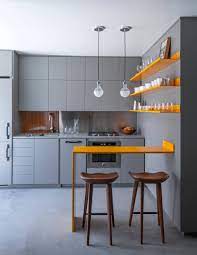 • ready to customize with a paint or stain of your choice • cabinets. 75 Beautiful Small Kitchen With Gray Cabinets Pictures Ideas August 2021 Houzz