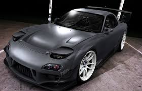 Murdered Out 50 Menacing Matte Black Carsmazda Rx 7 Car Shit Mazda Cars Matte Black Cars Mazda