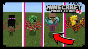 Pull the lever or press the button. How To Make Evolved Mobs In Mcpe 1 2 No Mods Minecraft Pe Youtube