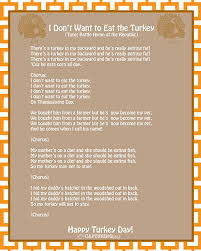 Thanksgiving Song I Don T Want To Eat The Turkey Kristen Duke Thanksgiving Songs Thanksgiving Songs For Kids Turkey Songs